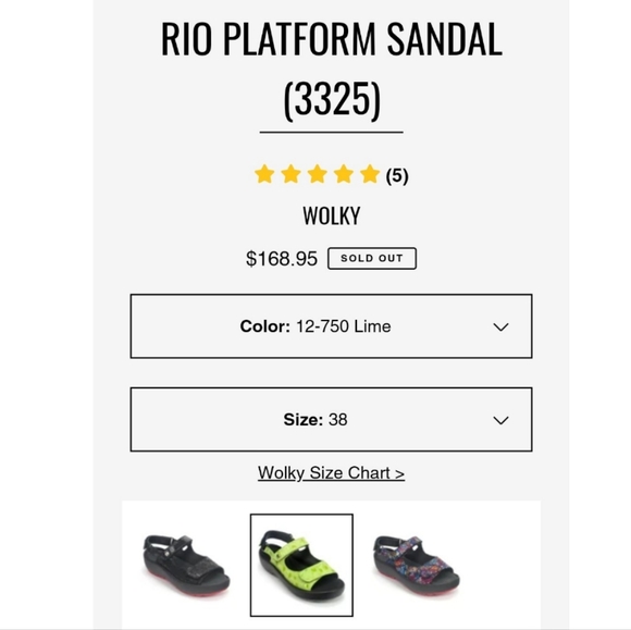 Rio Platform Sandal - Picture 2 of 5